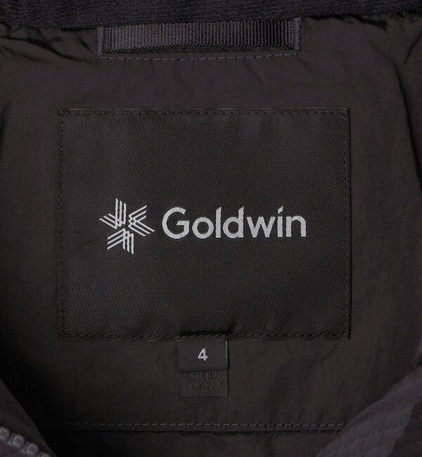 SHIPS「Goldwin: DOPE DYED RIPPLE NYLON DOWN JACKET」|ダウン|