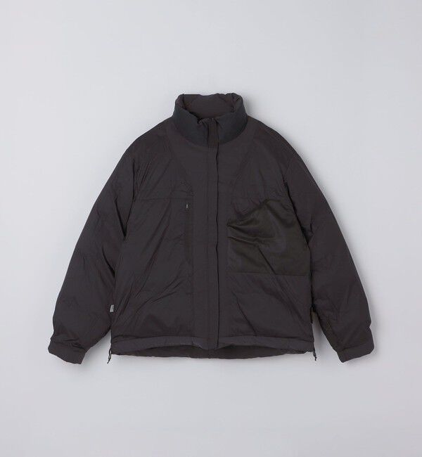 SHIPS「Goldwin: DOPE DYED RIPPLE NYLON DOWN JACKET」|ダウン|