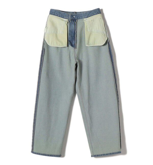 SHIPS Colors 「SHIPS Colors:〈洗濯機可能〉アマヨリ ワイド ルーズ デニム◇」|デニム|