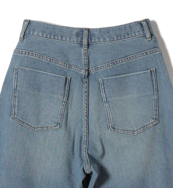 SHIPS Colors 「SHIPS Colors:〈洗濯機可能〉アマヨリ ワイド ルーズ デニム◇」|デニム|