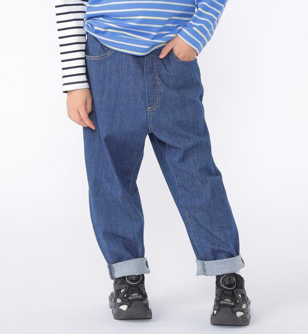 SHIPS KIDS「SHIPS KIDS:100～130cm/ライト デニム パンツ」|デニム|