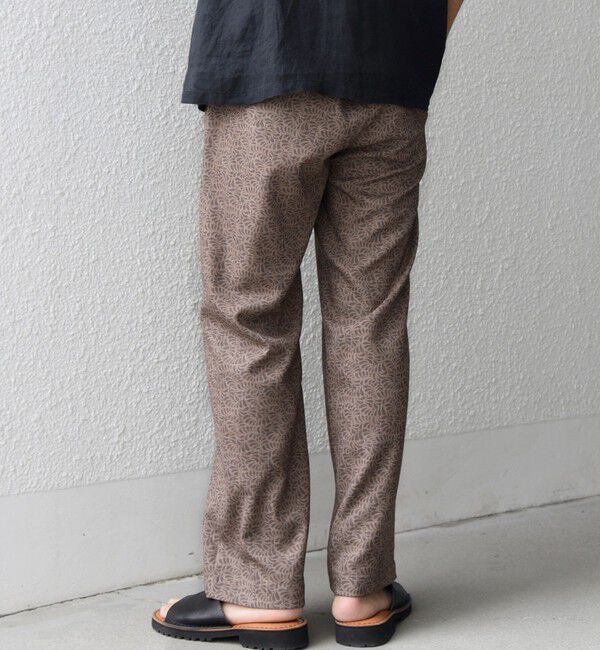 SHIPS any「SHIPS any:〈UVカット〉FUTURE LINEN CANVAS リネンライク セミワイド パンツ◇」|その他|