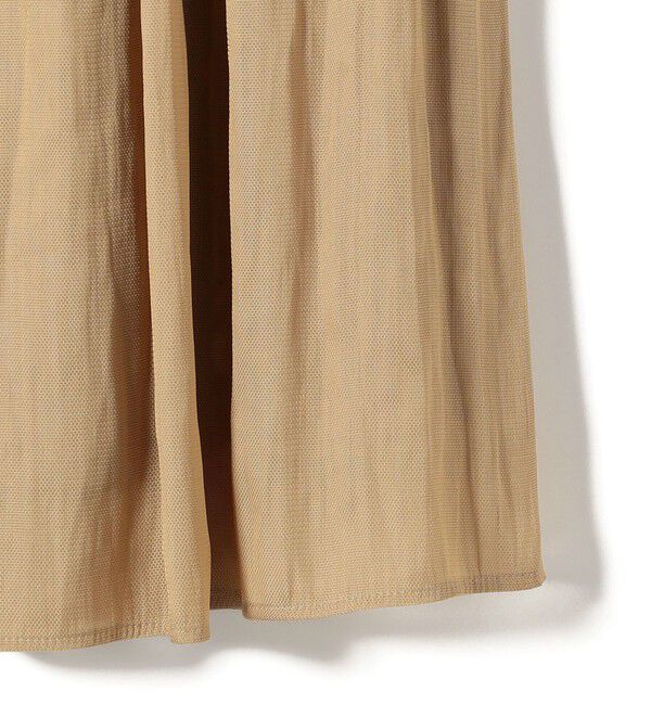 SHIPS for women「〈手洗い可能〉シアー メッシュ ギャザー スカート」|スカート|