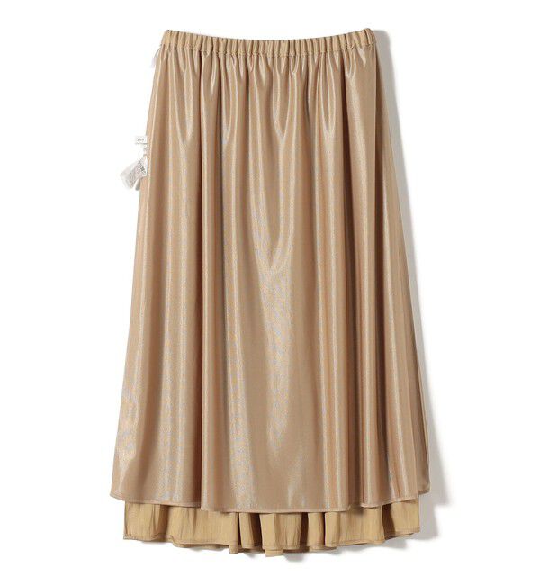 SHIPS for women「〈手洗い可能〉シアー メッシュ ギャザー スカート」|スカート|