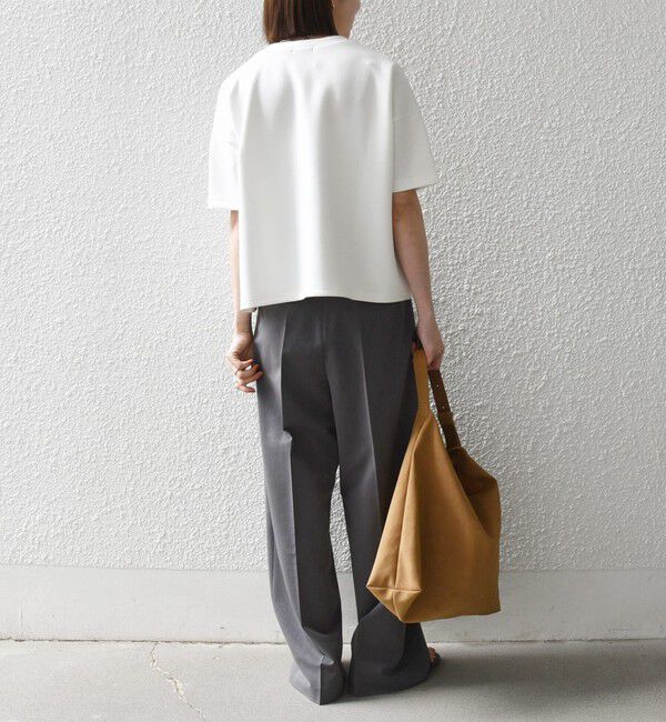 SHIPS any「SHIPS any:〈洗濯機可能〉エンブロイダリー ショートスリーブ プルオーバー」|Tシャツ・カットソー|