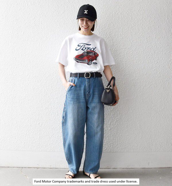 SHIPS any「《予約》GOOD ROCK SPEED:〈洗濯機可能〉Ford CAR ロゴ プリント TEE」|Tシャツ・カットソー|