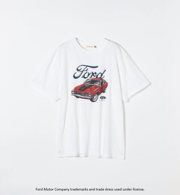 SHIPS any「《予約》GOOD ROCK SPEED:〈洗濯機可能〉Ford CAR ロゴ プリント TEE」|Tシャツ・カットソー|