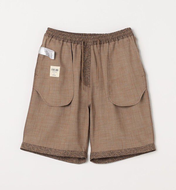 SHIPS any「SHIPS any:〈UVカット〉FUTURE LINEN CANVAS リネンライク イージー ショーツ◆」|その他|