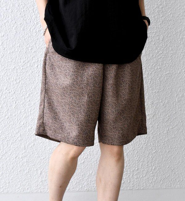 SHIPS any「SHIPS any:〈UVカット〉FUTURE LINEN CANVAS リネンライク イージー ショーツ◆」|その他|