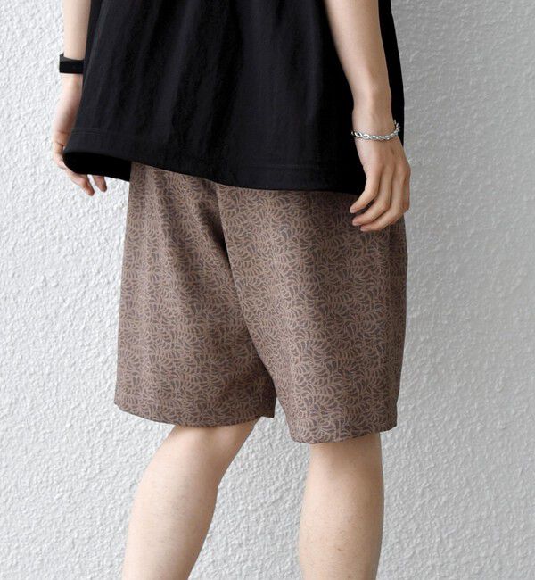 SHIPS any「SHIPS any:〈UVカット〉FUTURE LINEN CANVAS リネンライク イージー ショーツ◆」|その他|