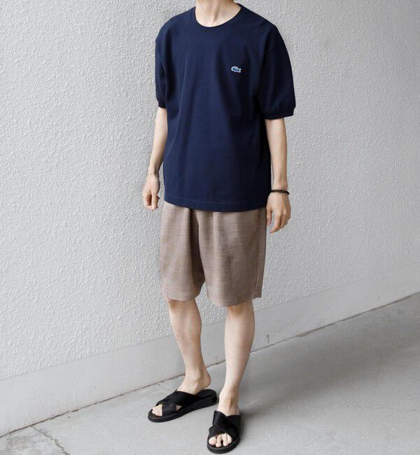 SHIPS any「SHIPS any:〈UVカット〉FUTURE LINEN CANVAS リネンライク イージー ショーツ◆」|その他|