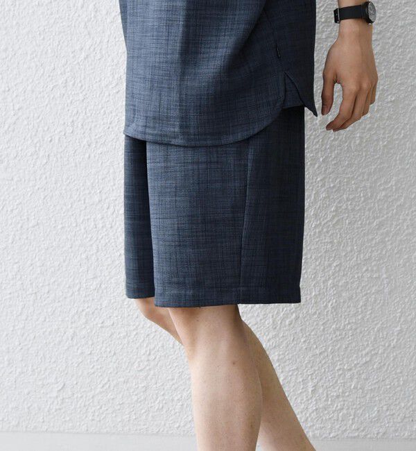 SHIPS any「SHIPS any:〈UVカット〉FUTURE LINEN CANVAS リネンライク イージー ショーツ◆」|その他|