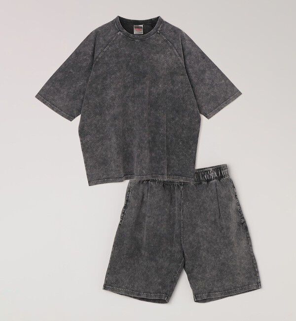 SHIPS any「【SHIPS any別注】ONEITA: ケミカルウォッシュ リラックス ラグラン Tシャツ(セットアップ対応)◆」|Tシャツ・カットソー|