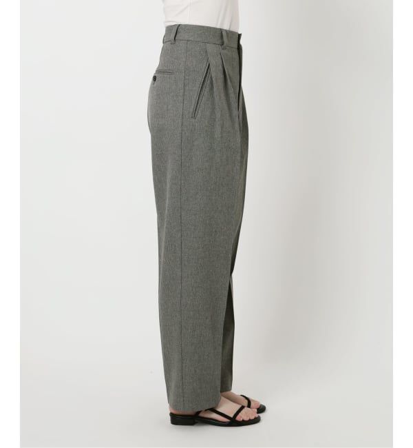 OUTDOOR PRODUCTS Usual Things「PEメランジタックテーパードパンツ セットアップ対応」|スラックス|