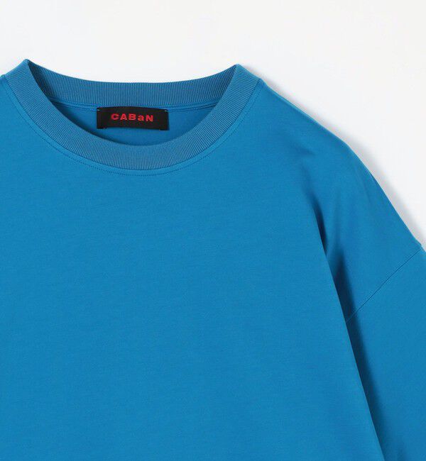CABaN「CABaN コットン ドロップショルダークルーネックプルオーバー」|Tシャツ・カットソー|