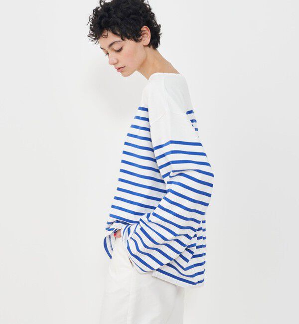 GALERIE VIE「ドライコットン オーバーサイズドプルオーバー」|Tシャツ・カットソー|