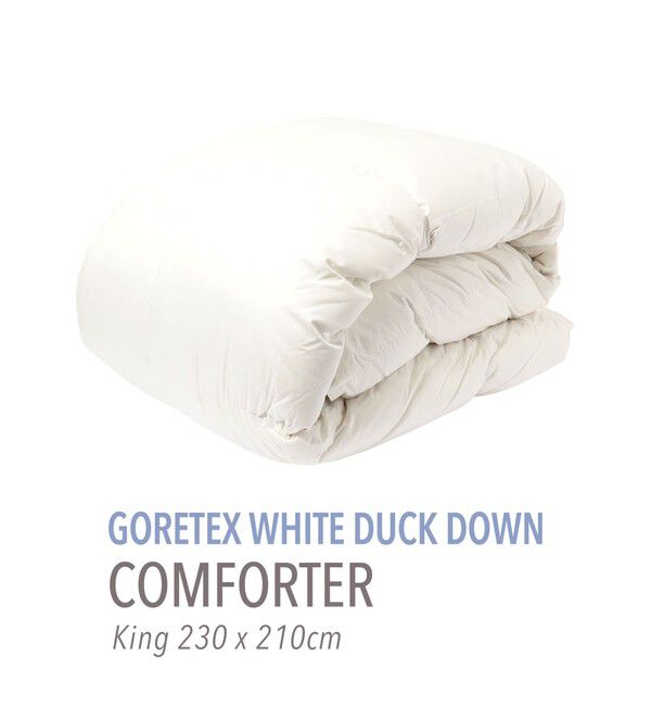 TOMORROWLAND HOME「ゴアホワイトダックダウン 掛布団（キング）」|その他|11 ホワイト