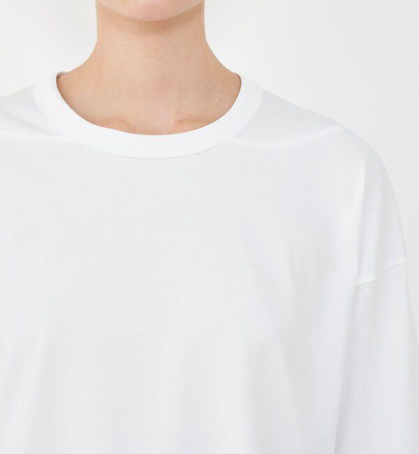 GALERIE VIE「コンパクトジャージー フロントテールプルオーバー」|Tシャツ・カットソー|