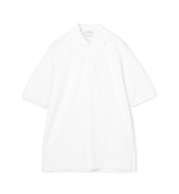 TOMORROWLAND MENS「コットンカノコ ポロシャツ」|ポロシャツ|11 ホワイト