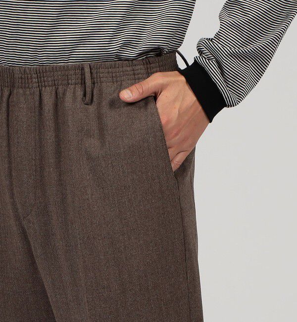 TOMORROWLAND BUYING WEAR「Cellar Door ALFRED BL イージーパンツ」|スラックス|