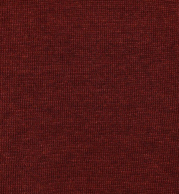 MACPHEE「プレーンリネン クルーネックカーディガン」|カーディガン|