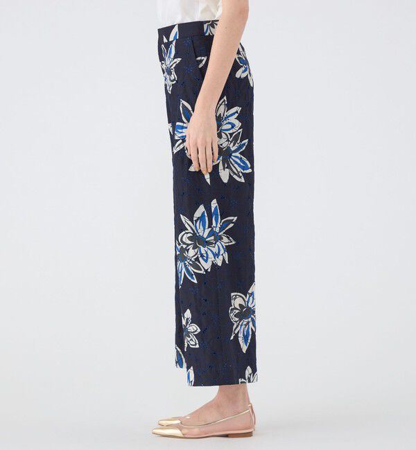 TOMORROWLAND collection「アイレットプルメリア ワイドストレートパンツ」|その他|