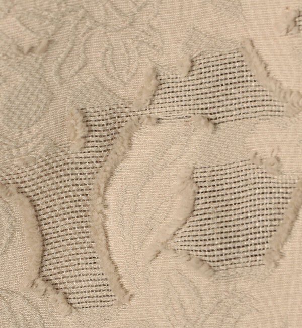 MACPHEE「メッシュカットジャカード ハーフスリーブシャツ」|シャツ・ブラウス|