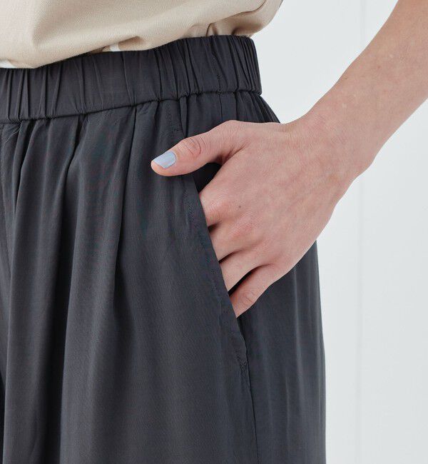 GALERIE VIE「ウォッシャブルレーヨン イージーパンツ」|その他|