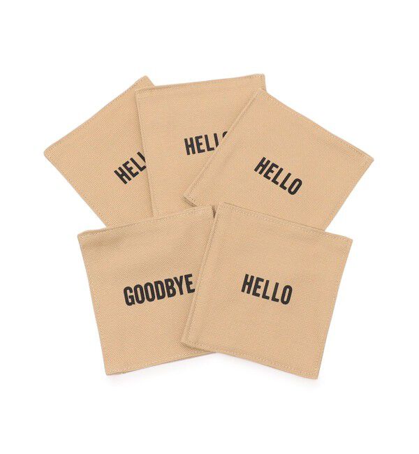 TOMORROWLAND HOME「DRESSSEN リバーシブルコースター」|食器・キッチングッズ|41 ライトベージュ