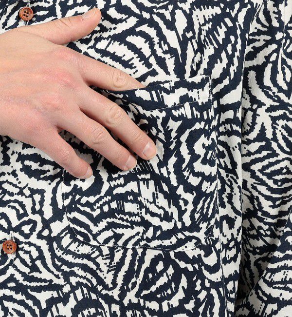 TOMORROWLAND BUYING WEAR「【別注】m's braque コットン オープンカラー ハーフスリーブシャツ」|シャツ・ブラウス|