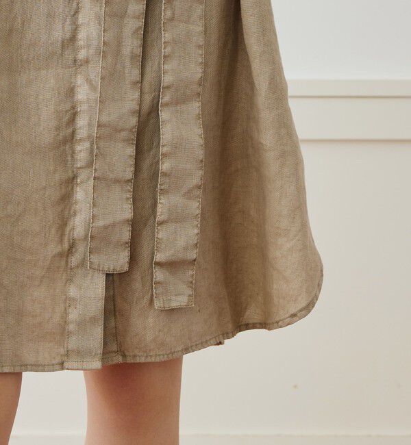 JAMES PERSE「ライトウェイトリネン シャツワンピース WKO6965」|ワンピース|