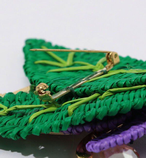 TOMORROWLAND GOODS「Mercedes Salazar Monkey Purple ブローチ」|ブローチ・コサージュ|