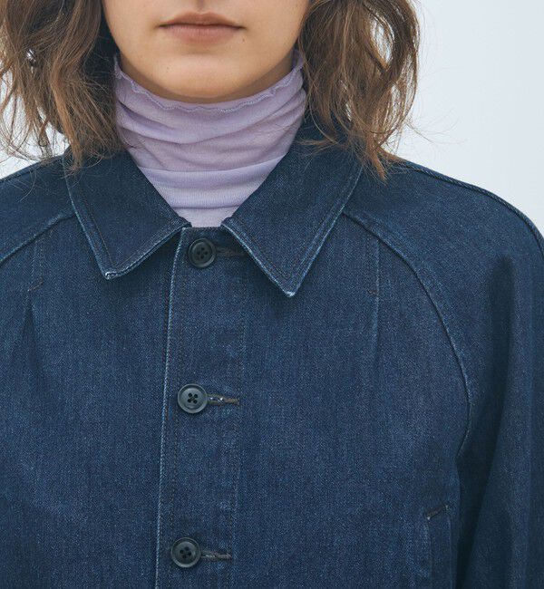 MACPHEE「ハードツイストデニム ショートジャケット」|デニムジャケット|