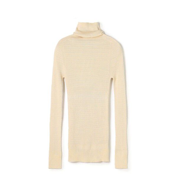 TOMORROWLAND BUYING WEAR「UNION LAUNCH WHOLEGARMENT タートルネック プルオーバー」|ニット・セーター|41 オフホワイト