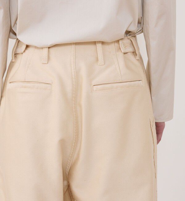 GALERIE VIE「シーアイランドコットンモールスキン ワイドストレートパンツ」|その他|