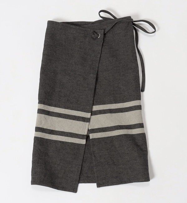 JAMES PERSE「スリーストライプハーフエプロン AF8E0186」|食器・キッチングッズ|