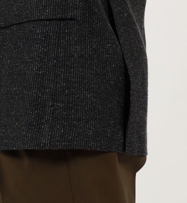 TOMORROWLAND MENS「シルクウール シングルブレステッド 2Bジャケット」|テーラードジャケット|