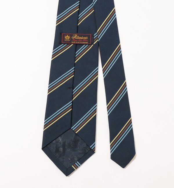 TOMORROWLAND GOODS「Atkinsons アイリッシュポプリン レジメンタルストライプネクタイ」|ネクタイ・蝶ネクタイ|