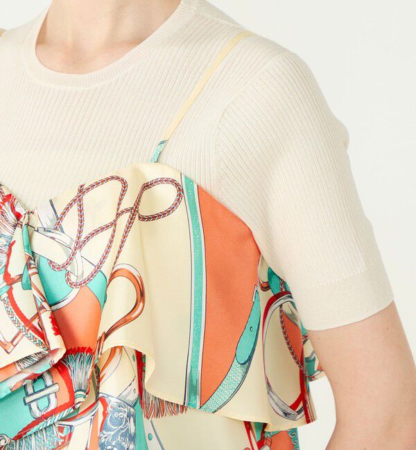 Ballsey「【別注】manipuri for Ballsey Pirouettes キャミソールブラウス」|シャツ・ブラウス|