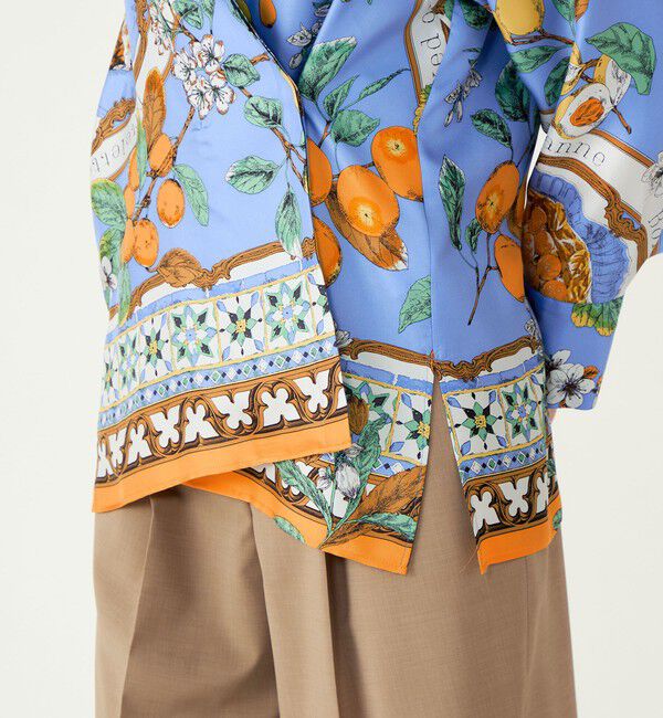 Ballsey「【別注】manipuri for Ballsey Antique Recipe カシュクールブラウス」|シャツ・ブラウス|