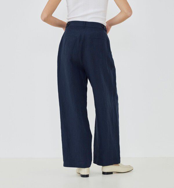 GALERIE VIE「マリンカナパストライプ ツータックストレートパンツ」|その他|