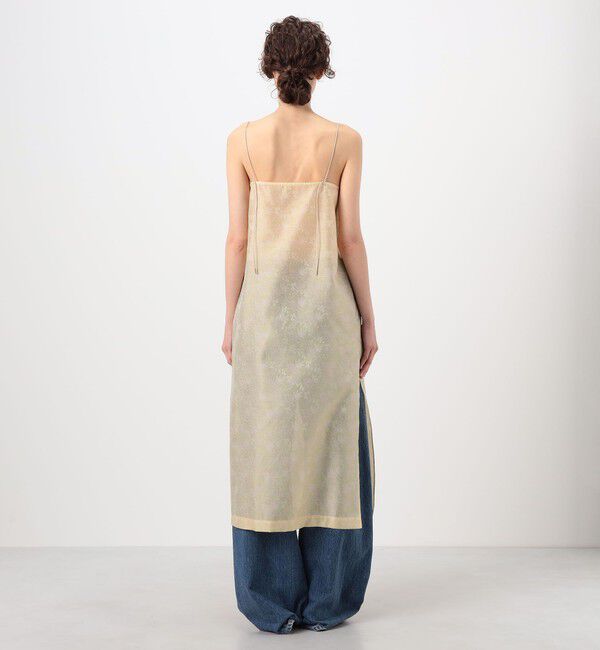 SOULEIADO「ラメジャカード キャミドレス」|ワンピース|