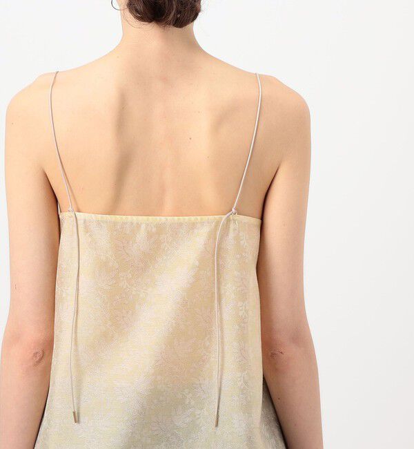 SOULEIADO「ラメジャカード キャミドレス」|ワンピース|