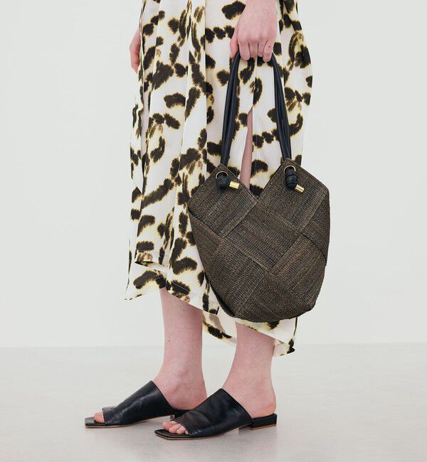 TOMORROWLAND GOODS「VIOLAd'ORO ABACA ショルダーバッグ」|かごバッグ|