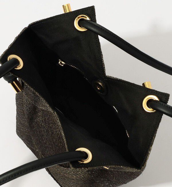 TOMORROWLAND GOODS「VIOLAd'ORO ABACA ショルダーバッグ」|かごバッグ|