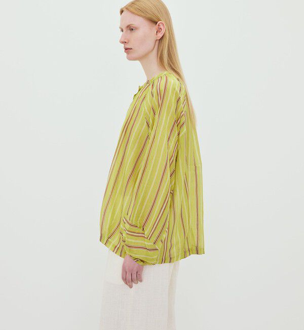 TOMORROWLAND GOODS「Devotion TWINS WIDLE ギャザーブラウス」|シャツ・ブラウス|