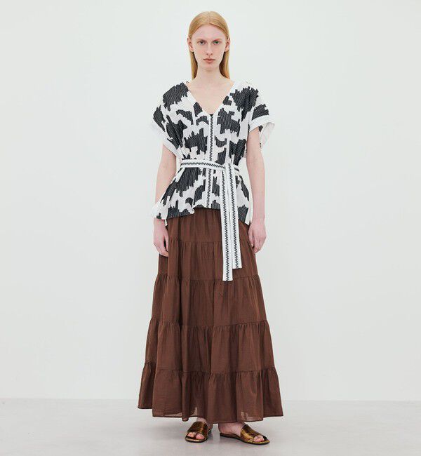 TOMORROWLAND GOODS「Devotion TWINS CELESTRA Vネックプルオーバー」|シャツ・ブラウス|