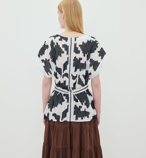 TOMORROWLAND GOODS「Devotion TWINS CELESTRA Vネックプルオーバー」|シャツ・ブラウス|