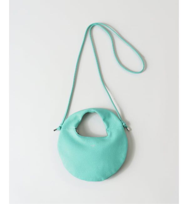  「【blancle/ ブランクレ】S.LEATHER ROUND MINI 2WAY BAG」|ショルダー・メッセンジャー|