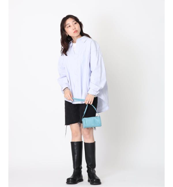  「【blancle/ ブランクレ】別注 S.LETHER Minimini tube」|ショルダー・メッセンジャー|